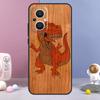Deer Lion Elephant Wood Animal Funda For OPPO Reno 13 F 11F 12F 14F 10 11 12 14 Pro 7 8 Lite OPPO Find X6 X5 X8 X9 Pro Case