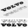 3D ABS Letters Car Rear Trunk Tailgate Side Fender Badge Emblem Sticker for Xc60 Xc90 V40 V60 S60 V50 V90 S80 C40 XC40 T6