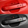 4/8PC Car Styling Door Handle Transparent Stickers Protector Film For Mitsubishi Outlander Lancer 10 9 ASX RALLIART Eclipse L200