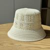 New Hollow Sunscreen Bucket Hat Women's Casual Fashion Travel Visor Basin Hat