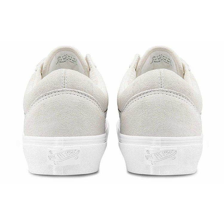 Vans Old Skool V VLT LX Eco Suede - True White Unisex Sneakers Cream VN0A7Q4VA4D