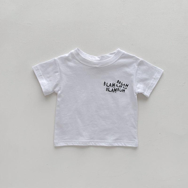 Summer Baby Clothing Set Toddler Girls Clothes Suit Infant Tee and Denim Overall  Boys Outfit