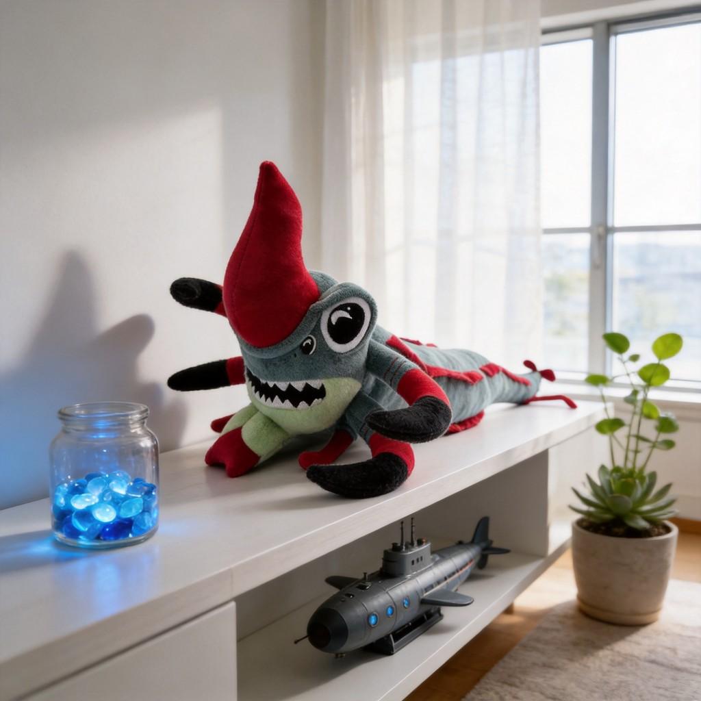 Subnautica Plush Toy Soft Doll With Pp Cotton For Kids And Collectors