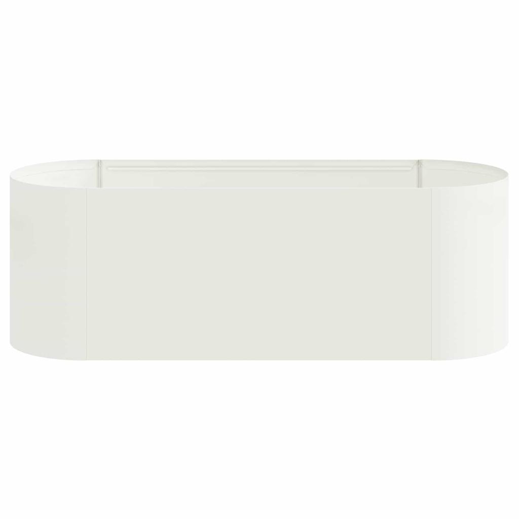 Raised Garden Bed White 120 X 40 X 40 Cm