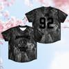 Nuova Maglia da Baseball BTS World Tour 2026, Stampa Marmo Tie Dye Essenziale per i Fan Abbinamento Familiare