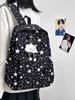 Schoolbag schoolbag junior high school girl girl heart atmosphere star print ins niche large capacity backpack high school backpack