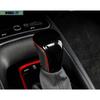RED&BLACK Central Console Gear Shift Knob Trim For Toyota Corolla -