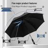 Meebordi Large Windproof Golf Umbrella