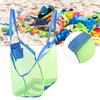  Sandbch Kid Toy Storage Mesh Bag Portable Bch   Pouch for Family Holiday 