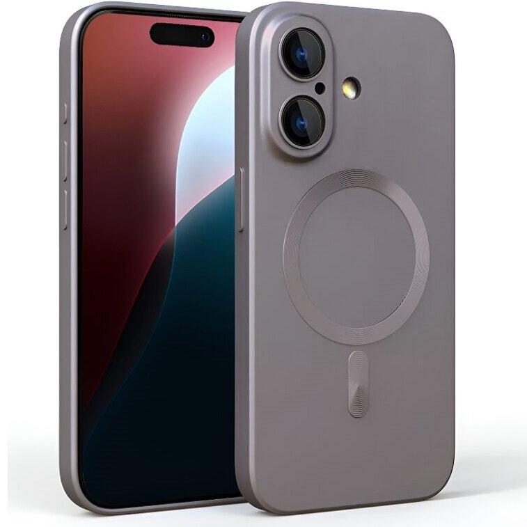 iPhone 16 Case, ColorMag, for MagSafe, Gray