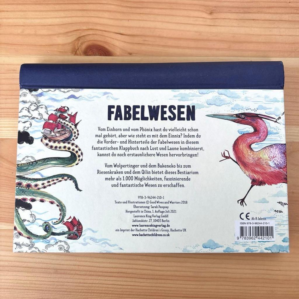 [USED] German Picture Books, Illustrated Books, Foreign Books, Fabel Wesen