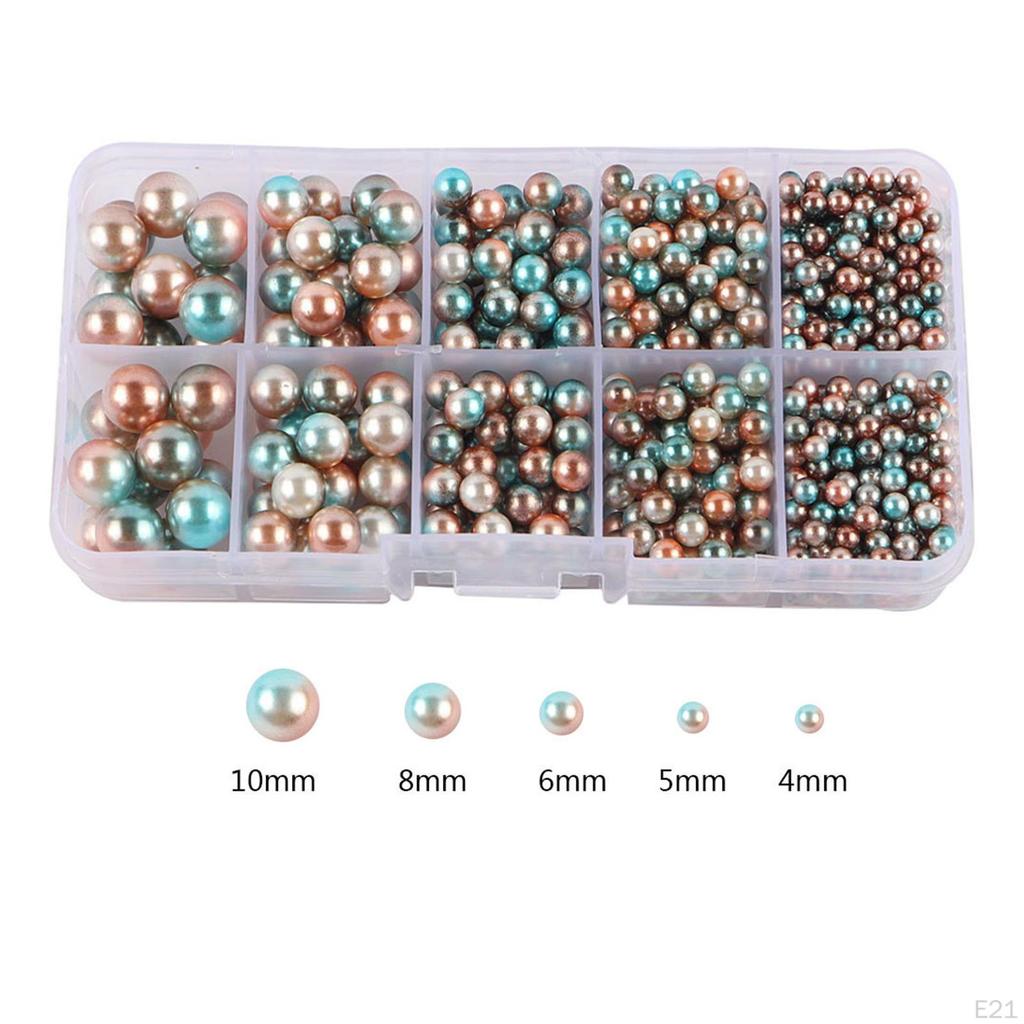 , Loose Beads Home Decor DIY Supplies No Hole Undrilled for Bead Setting Machine Crafts