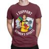 Unisexs TShirt I Support Unisexs Sports Vintage Pure Cotton Tees Short Sleeve Funny Cleaning Lady T Shirts O Neck Clothes Summer
