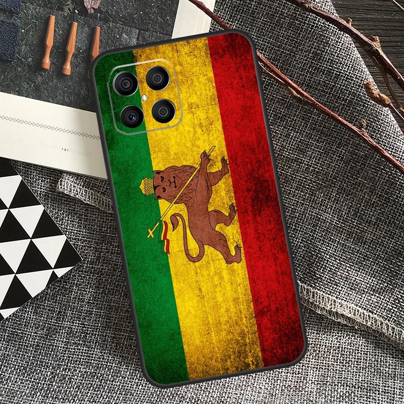 Rasta Lion Reggae Bob Marleys For Honor Magic 6 Pro Magic 5 Lite 50 70 90 Lite X6 X7 X8 X9 X6a X7a X8a X9a X8b X9b Case