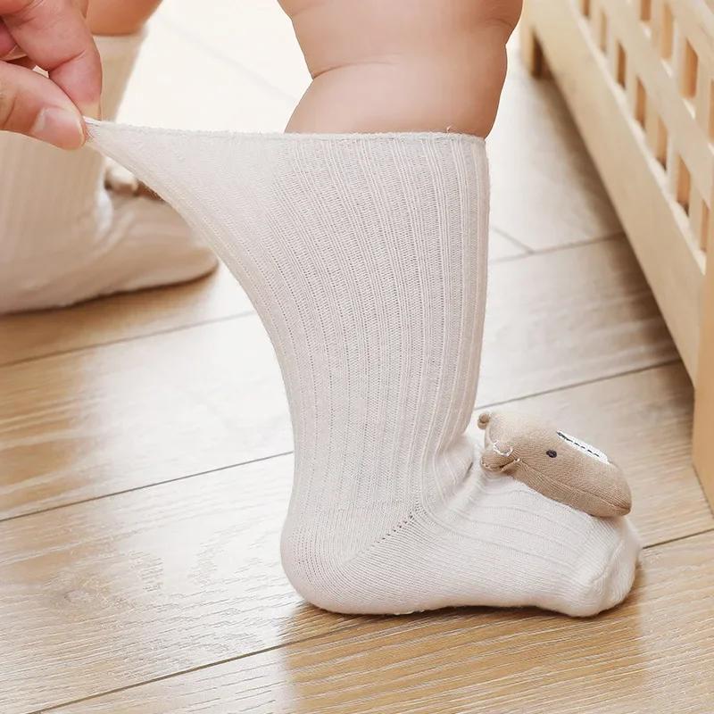 Cotton Baby Socks Cartoon Animal Anti Slip Floor Socks Newborn Socks Autumn Winter Socks for Children Baby Boy Girl Infant Socks