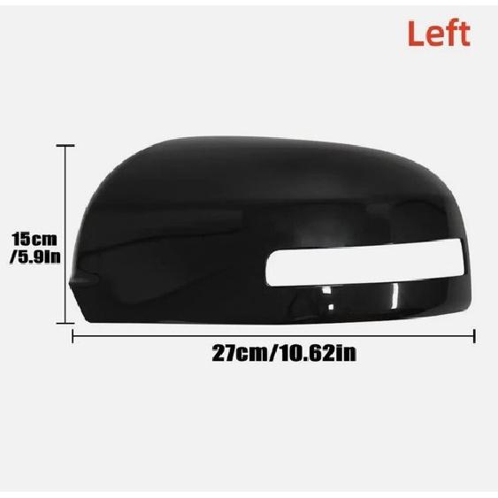 1X Left Driver Side Rearview Mirror Cover Cap For Mitsubishi Outlander 2013-