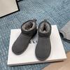 Snow Boots Women's, New Autumn and Winter Couple Shoes Velvet Snow Cotton Boots Thermal Cotton Shoes Platform Cotton Shoes Men