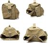 [Nexxxly] Nexley Large Opening Backpack, Simple Military Style, Outdoor, High Capacity, Travel, Hiking, Fits Full Face Helmet (Black)