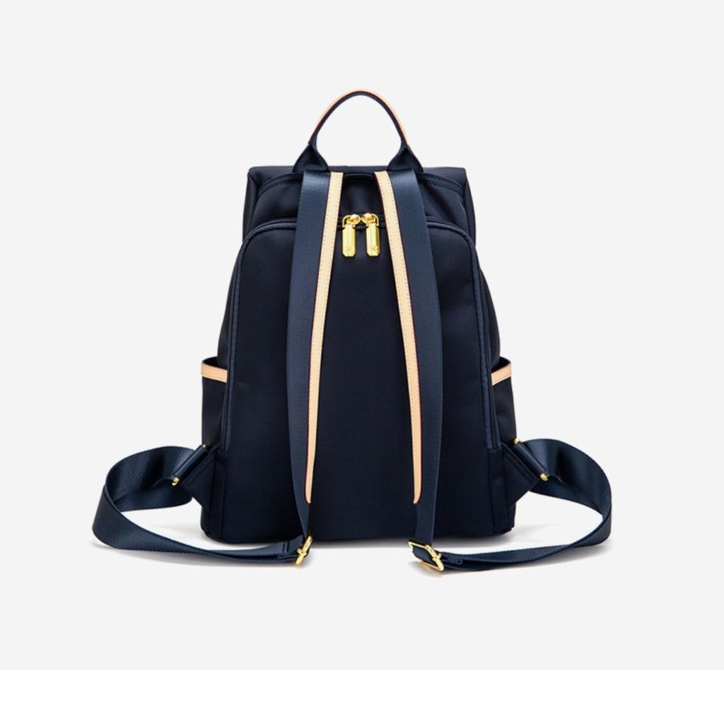 Backpack fashion Korean Oxford cloth backpack large capacity lightweight waterproof canvas length 30cm wide 16cm high 36cm