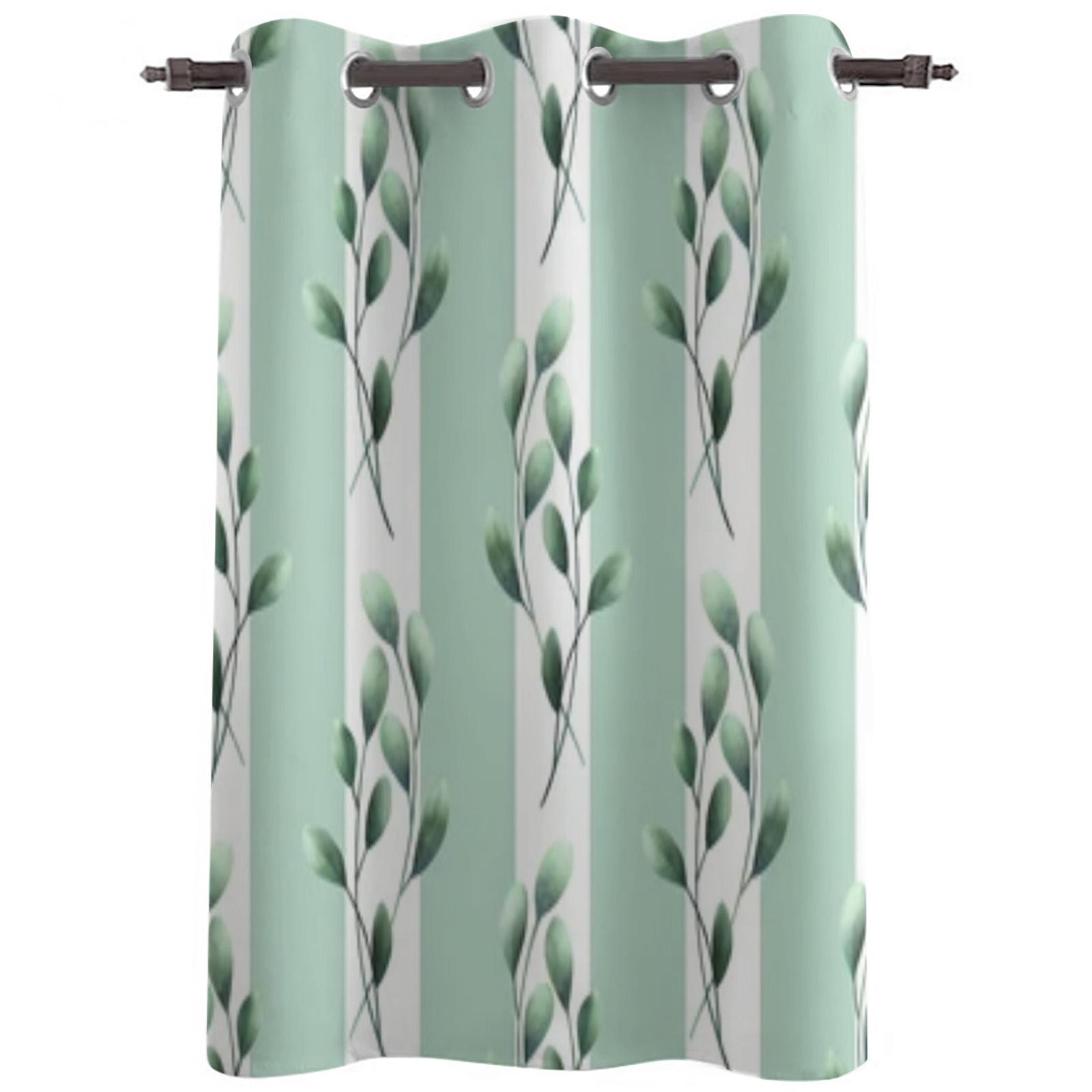 Желтые шторы с геометрической цветочной текстурой для спальни — фото 20