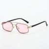 Stylish Rectangle Sunglasses Female Designer Eyewear Retro Small Frame Sun Eyewear Ladies Black Square Y2k Sunglasses