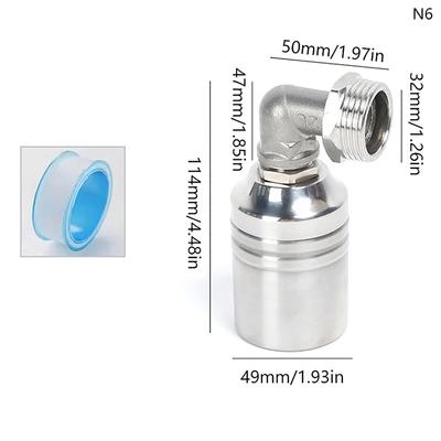 Schwimmendes Kugelventil aus Edelstahl, automatisches Turmventil zur Wasserstandsregelung