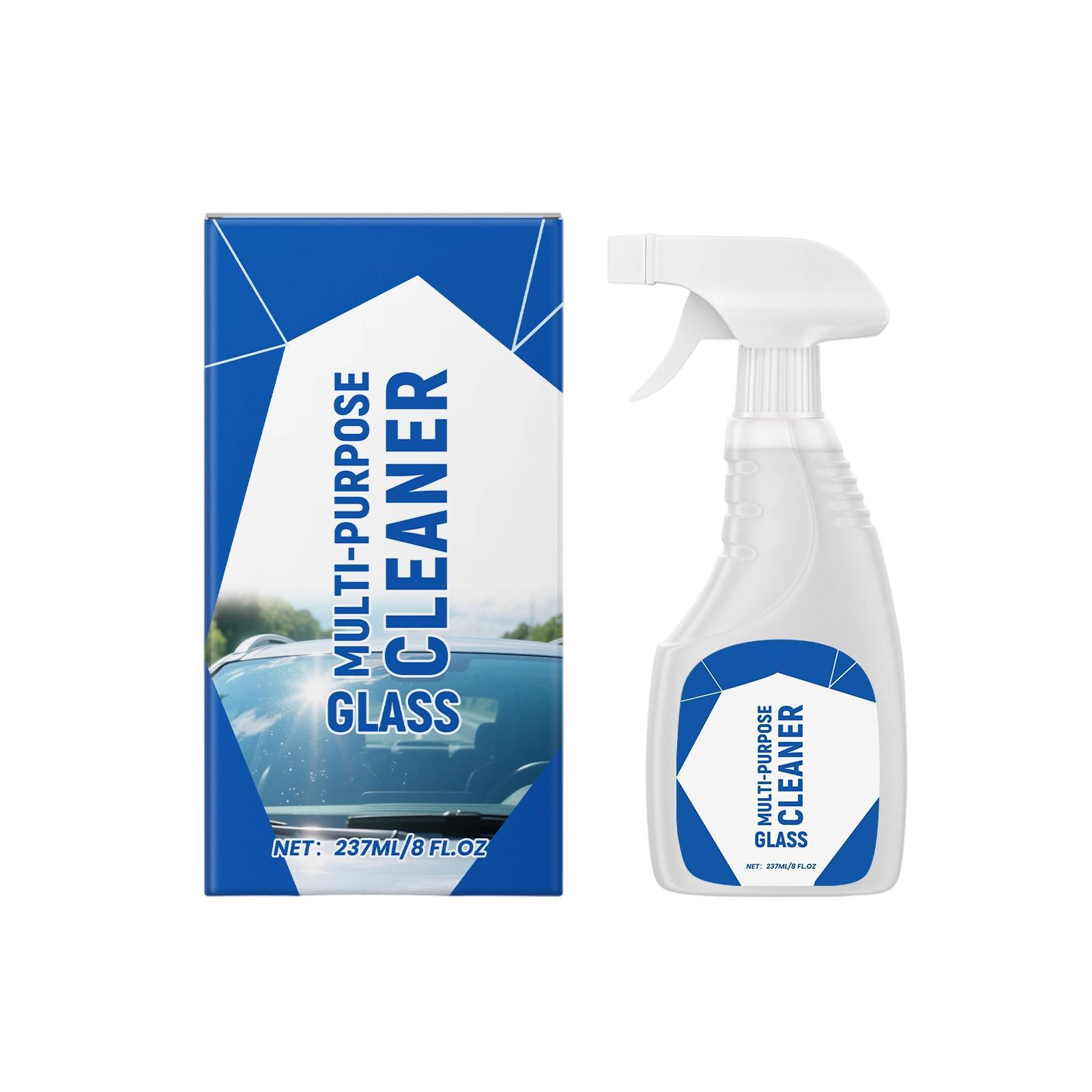 

Car Cleaning Spray; Car Glass Cleaner; Car Glass Decontamination Spray(237ml) One Size
