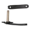 Mountain Bike Crankset Hollow Integrated Aluminum Alloy Lightweight Bike Crank Arm Set for Road Bicycle