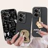 For Realme 14 14T 5G Phone Case New Design Aesthetic Panda Cat Cartoon Back Cover Liquid Silicone Bumper Camera Protection Cases