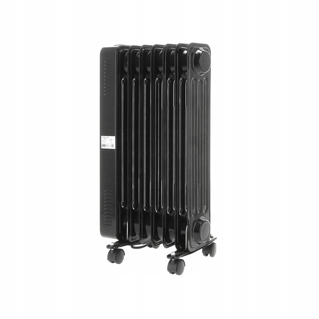 OSLO 1500W Black WiFi Oil Radiator