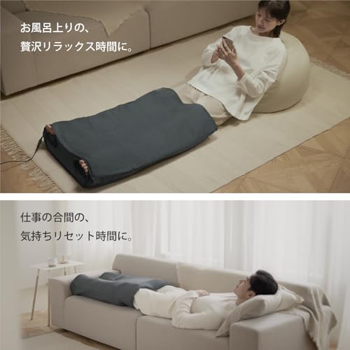 Panasonic Air Massager, Just Peel It Off, Easy Reflex AI, Leg Reflex, Dark Gray EW-RA192-H