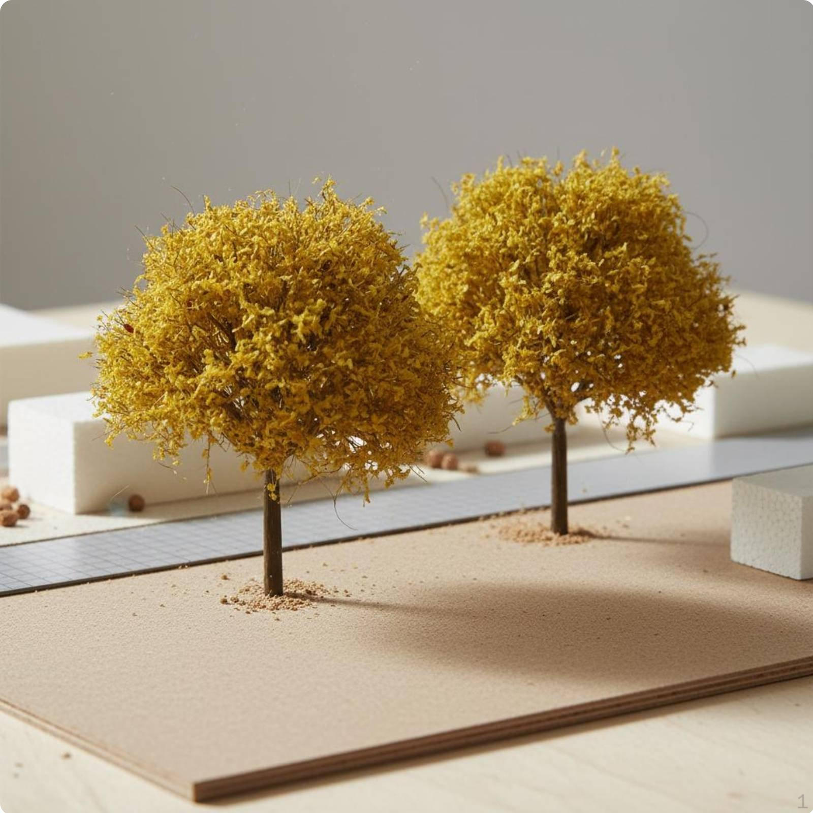 Model Scented Tree DIY Sand Table Realistic Simulation Diorama Accessory for Hobbyists,