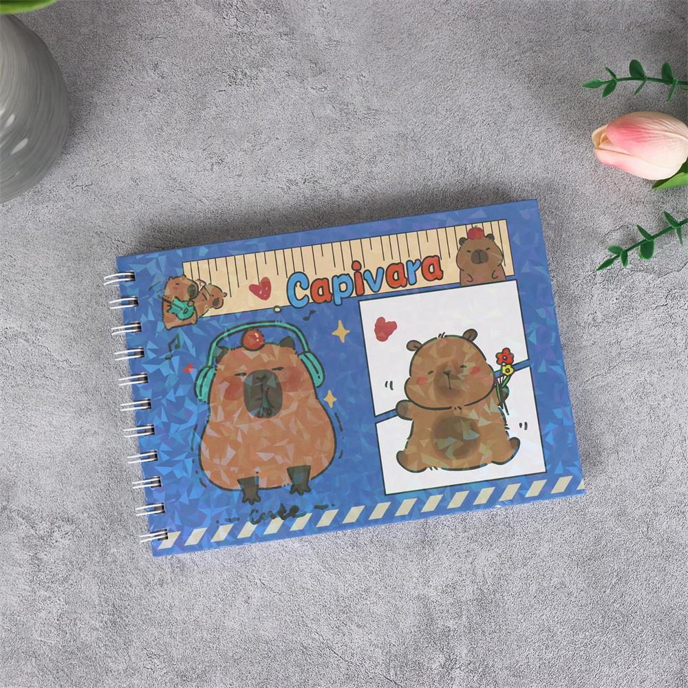 Capivara Fashion Girl Crazy Makeup Tools Theme Adult Coloring Book Suitable For Adults To Relax Alone Coloring Book