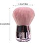 Portable Mushroom Powder Brush Soft Bristles Nail Cleaning Brush New Gel Dust Brush  Makeup Tool