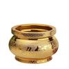 Small Ceramic Buddha Incense Burner with Golden Sand