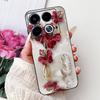 For Cover Infinix Note 40 40x 40Pro Plus Note40 Pro+ Phone Case Colorful Flower Butterfly Lxuru Women Fashion Soft Siliocne Etui
