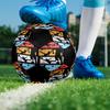 Pallone da Calcio Tema Calcio Taglia 5, Adatto Sia per Partite Indoor che Outdoor, un Regalo Adatto a Tutti.