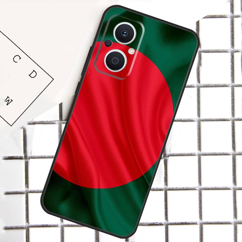 Bangladesh Flag Phone Case For OPPO Reno 7 8 Lite 8T 10 11 12 13 14 Pro 14F OPPO Find X9 X8 X6 X5 Pro Cover
