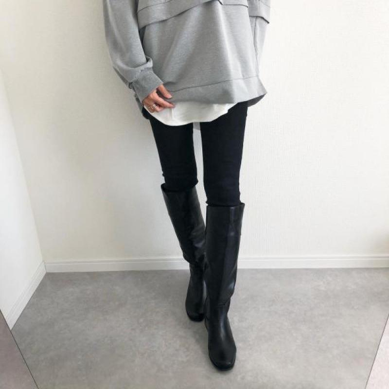 Women’s Autumn Winter Turtleneck Stitching Pullover Hoodies Long Sleeve Round Neck Leopard Printed Hooded Sweatshirt