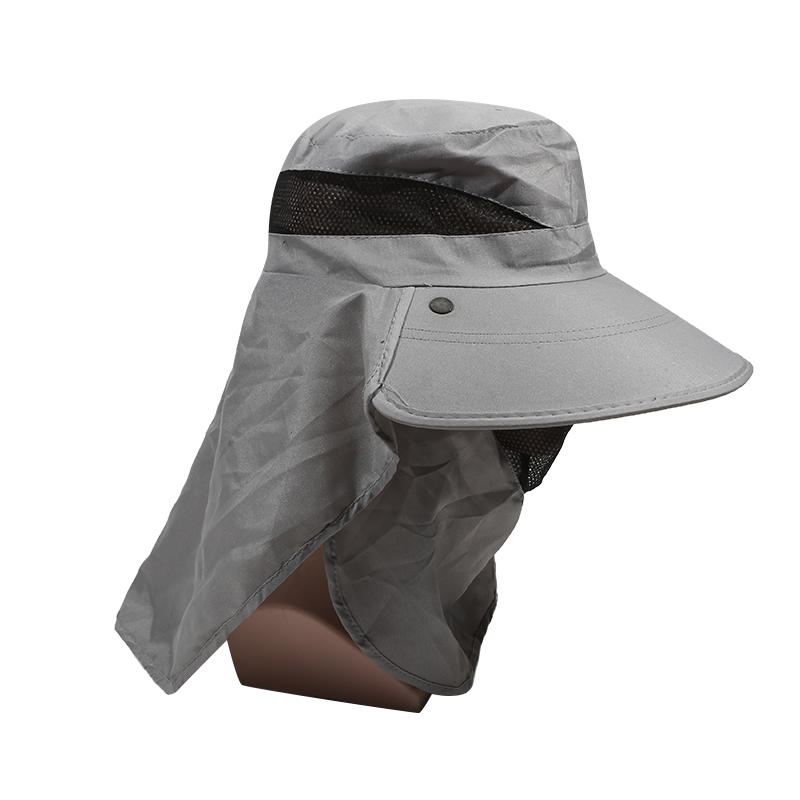 UV Protection Bucket Hat - Summer Fishing Cap With Neck Flap For Men Women Outdoor Hiking Camping Sun Shield