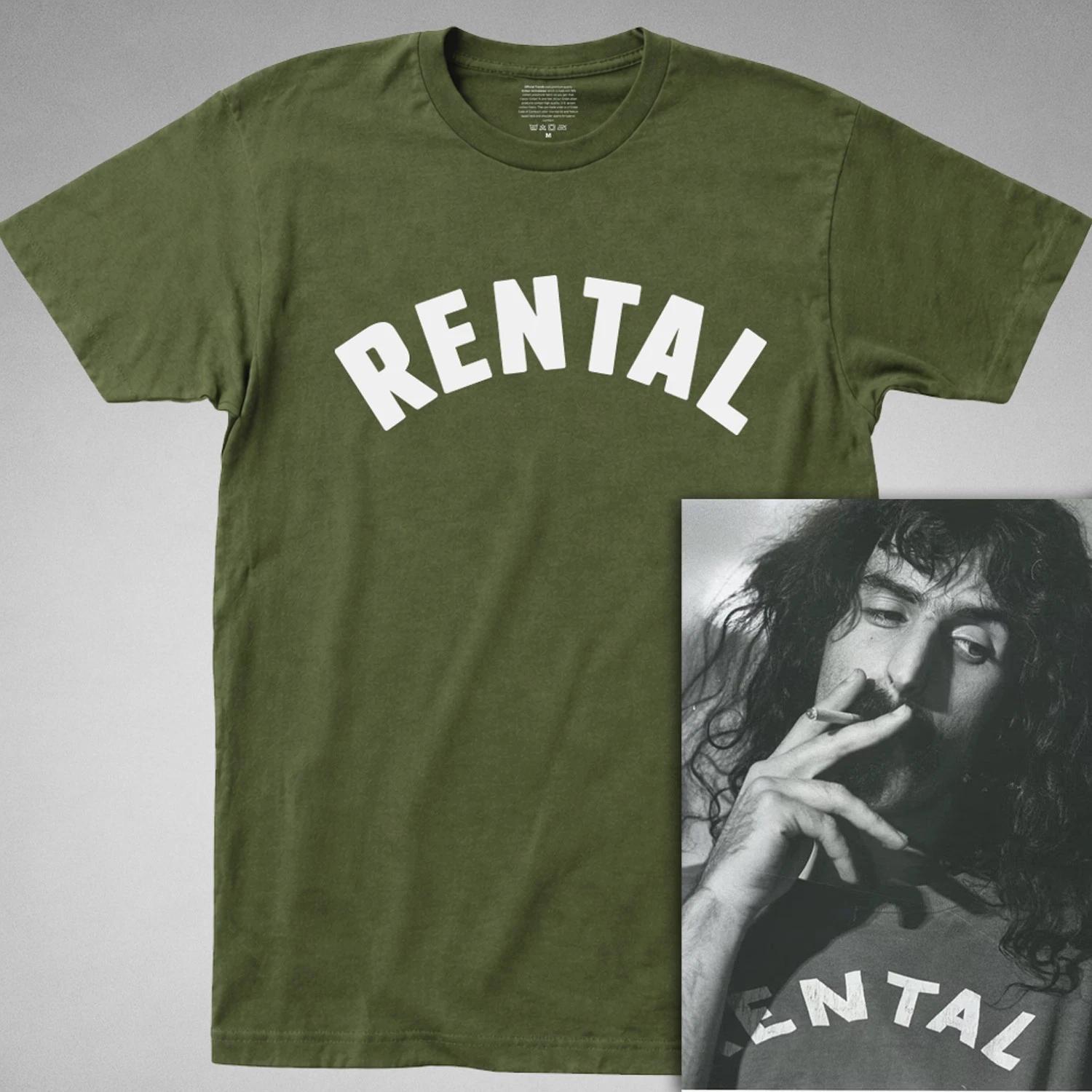 Rental T SHIRT Frank Zappa rock, 70s, Paul Rudd vintage, retro tee joke gift XXL