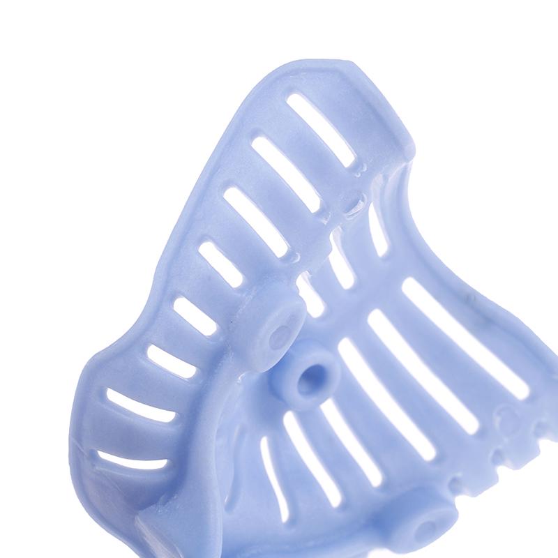 6ks barevné dentální otiskovací misky Plastové materiály Držák na zuby