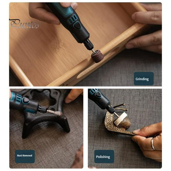 1 Set Helpful 3 Gear Adjustable Ergonomics Micro Grinder Mini Electric Drill Grinder Rotary Tools for Workshop