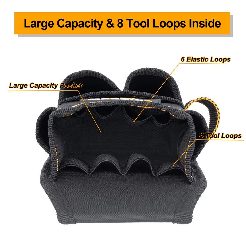 Adjustable Thickened Durable Multi-Layer Electrician's Tool Belt Bag Industrial Grade Hardware Tool Kit