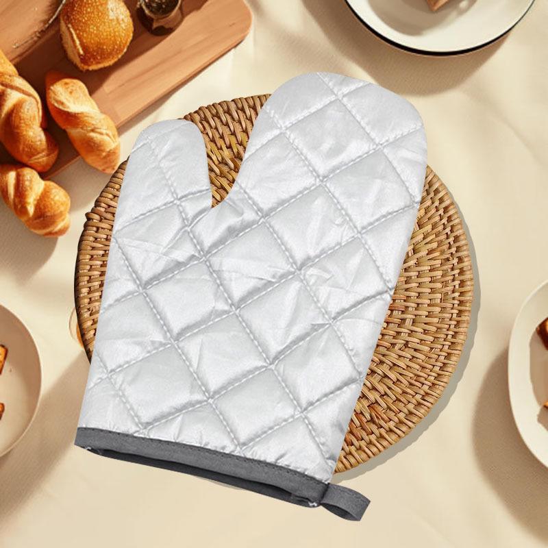 Heat-Resistant Baking Gloves: Kitchen Oven Anti-Scalding Gloves 24x17