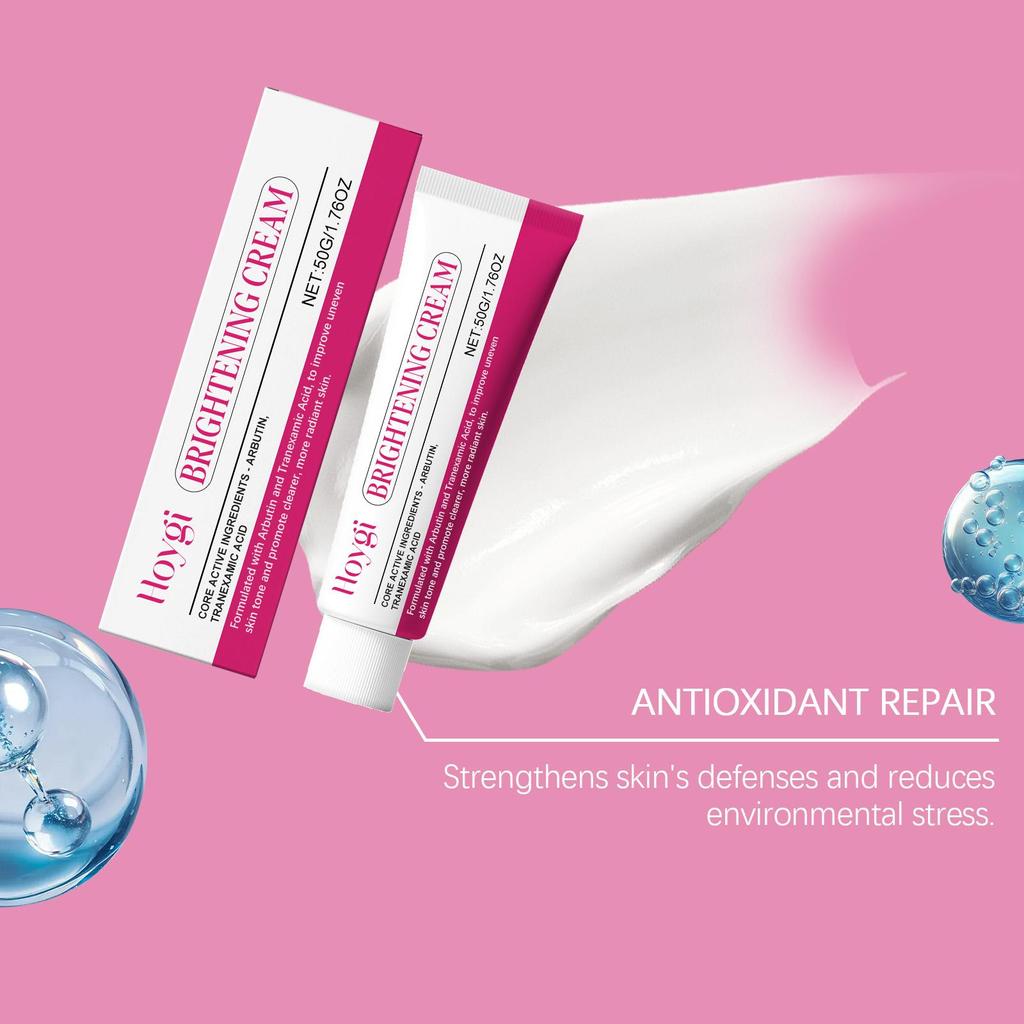 Moisturizing and Brightening Cream Deeply Hydrates, Moisturizes, Brightens, Smooth Daily Skincare, Facial Cream