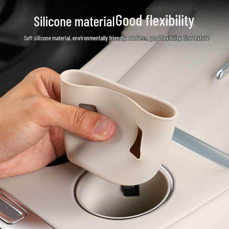 Silicone Cup Holder Cover for Xiaomi YU7 Center Console