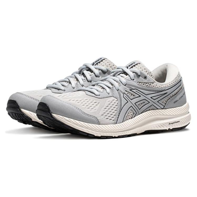 Asics Women's GEL-CONTEND 7 Neutral Running Shoes Grey Beige 1012B540-021