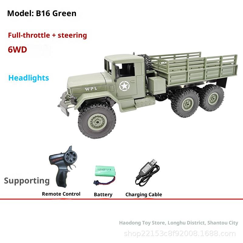 B-36 Ural Command Army Card Model RC Remote Control Vehicle 6WD Off-Road Modified Toy Climbing Car