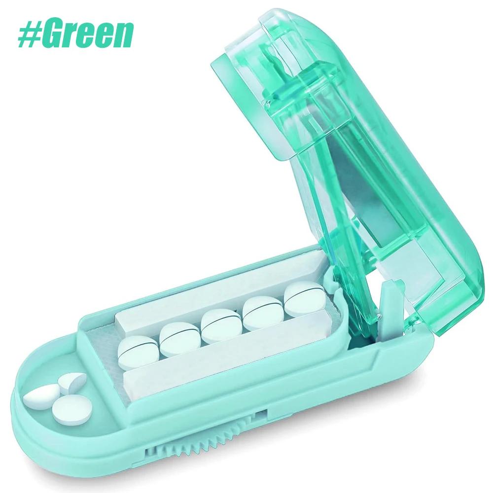 

Точный таблеткорез - Лезвие из нержавеющей стали для точной резки таблеток, Идеально подходит для управления приемом лекарств дома и в путешествиях